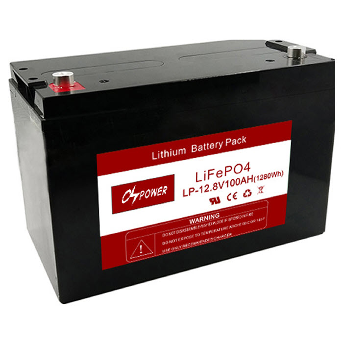 12V 100Ah LiFePO4 lithium battery